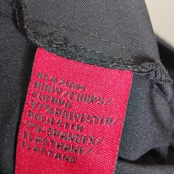 Y2K JS Collections Satin Wide Leg Pants Size 10 Elegant Cocktail Minimalist - Picture 7 of 7